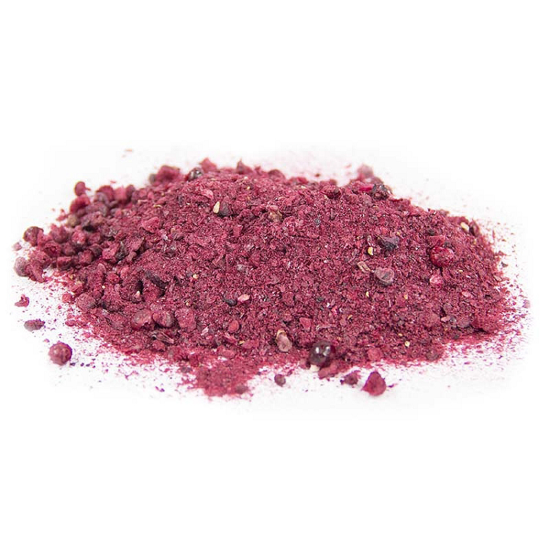 Freeze Dried Blackberry Crumble